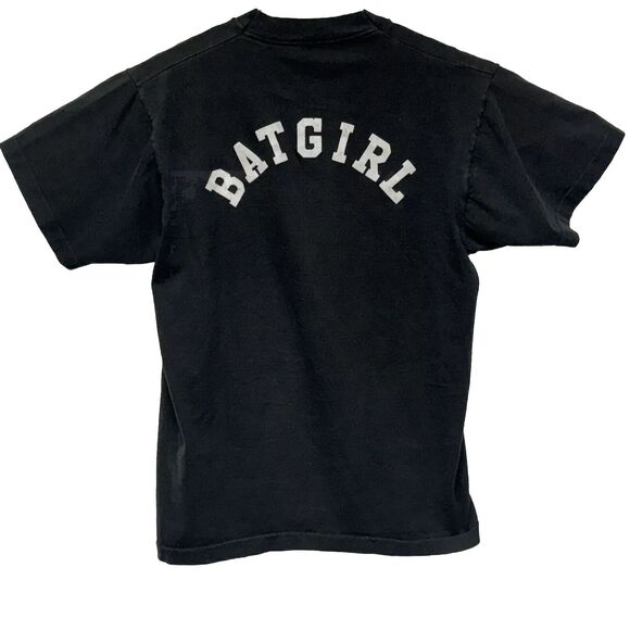 Vintage Batgirl T Shirt Batman Animated Graphitti Y2K Faded Size Large - Picture 5 of 5